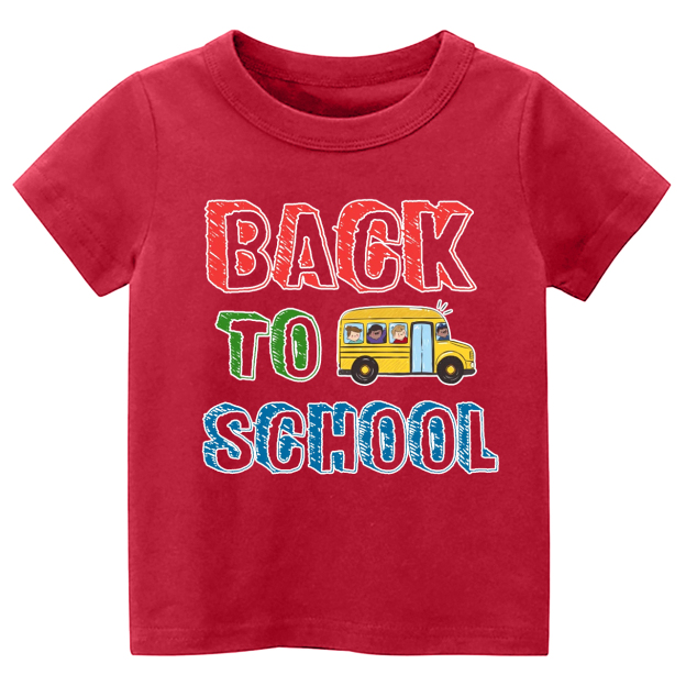 Get On The School Bus Back to School Kids Shirts