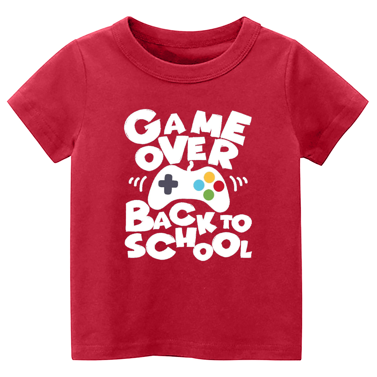 Game Over Back To School Funny Kids Shirt