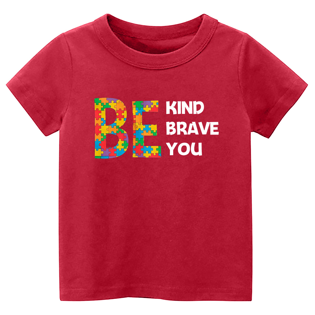 Be Kind Brave You School Shirt For Kids