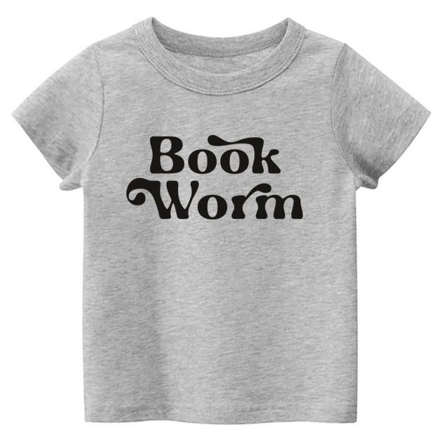 Book Worm Shirts For School Kids