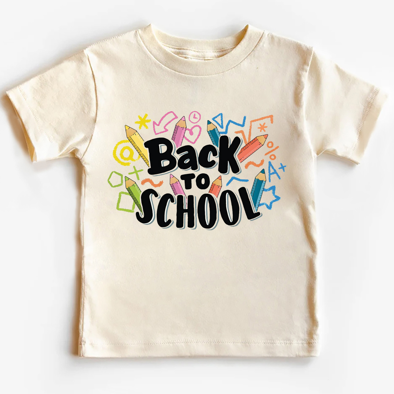 Back To School Crayons Shirts For School Kids