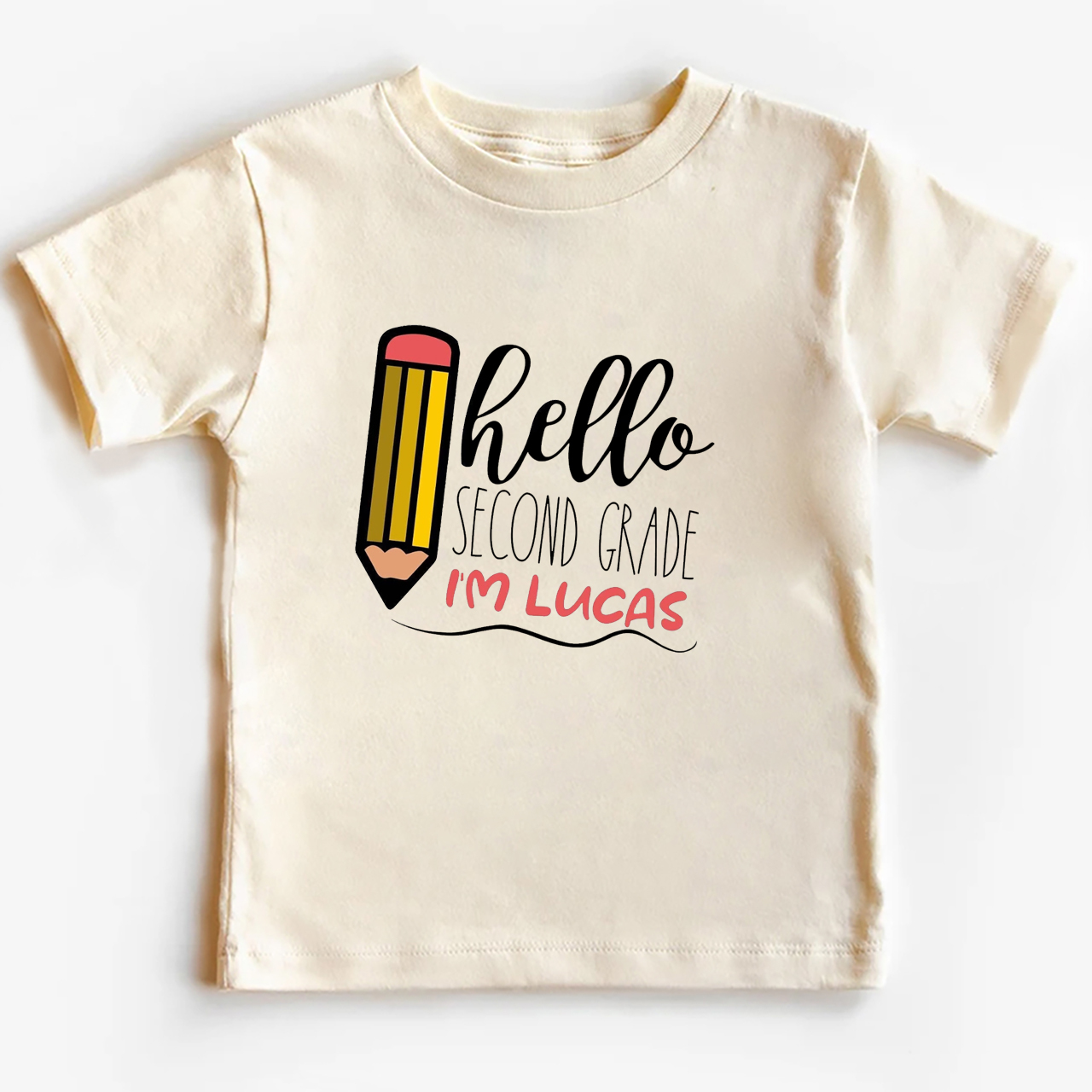 Personalized Hello XX Grade Kids Shirts