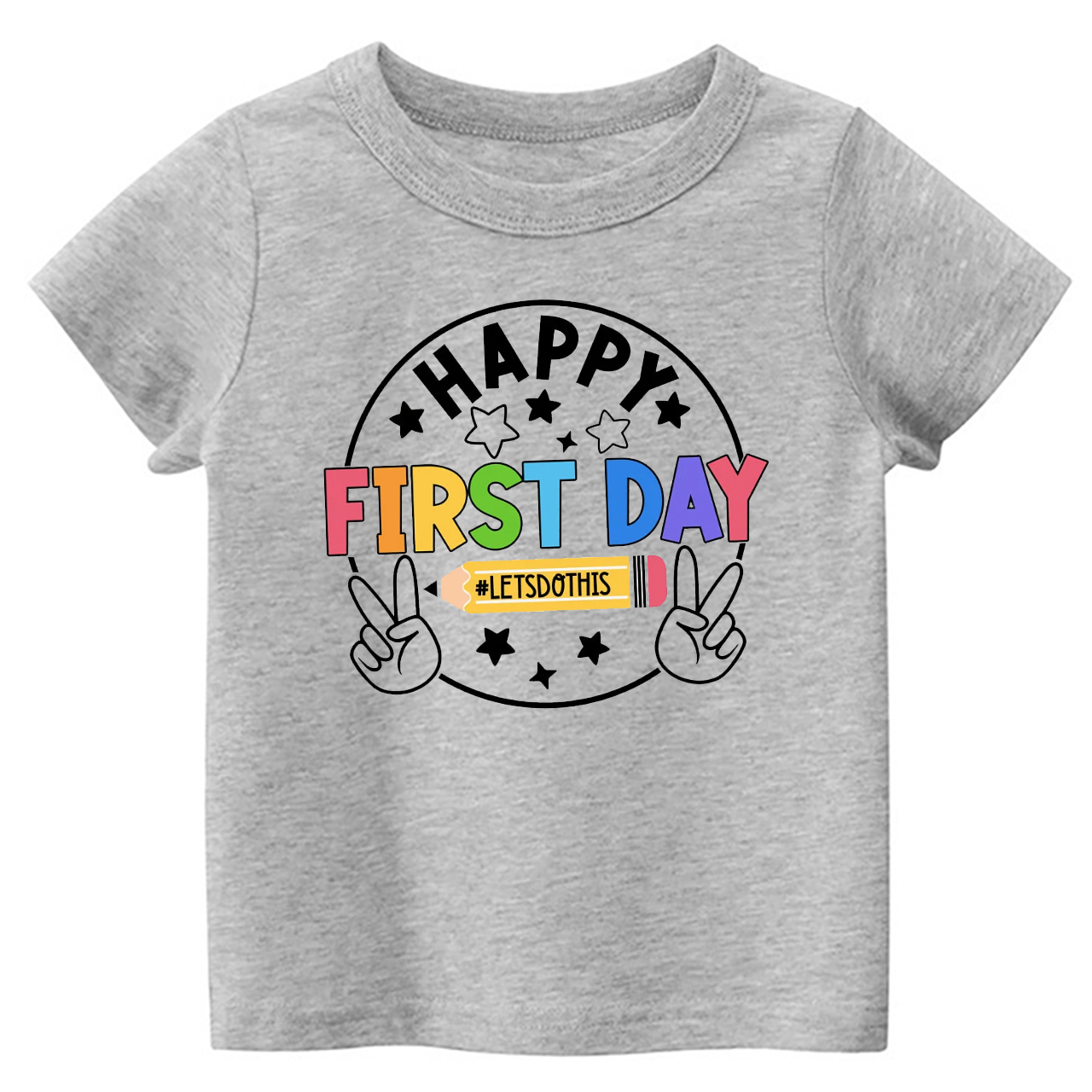 Lets Do This Happy First Day Of School Kids Shirts