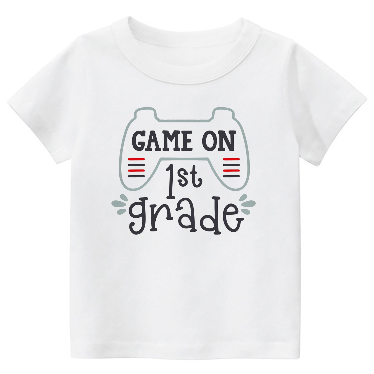 Personalized Game On XX Grade Kids Shirts