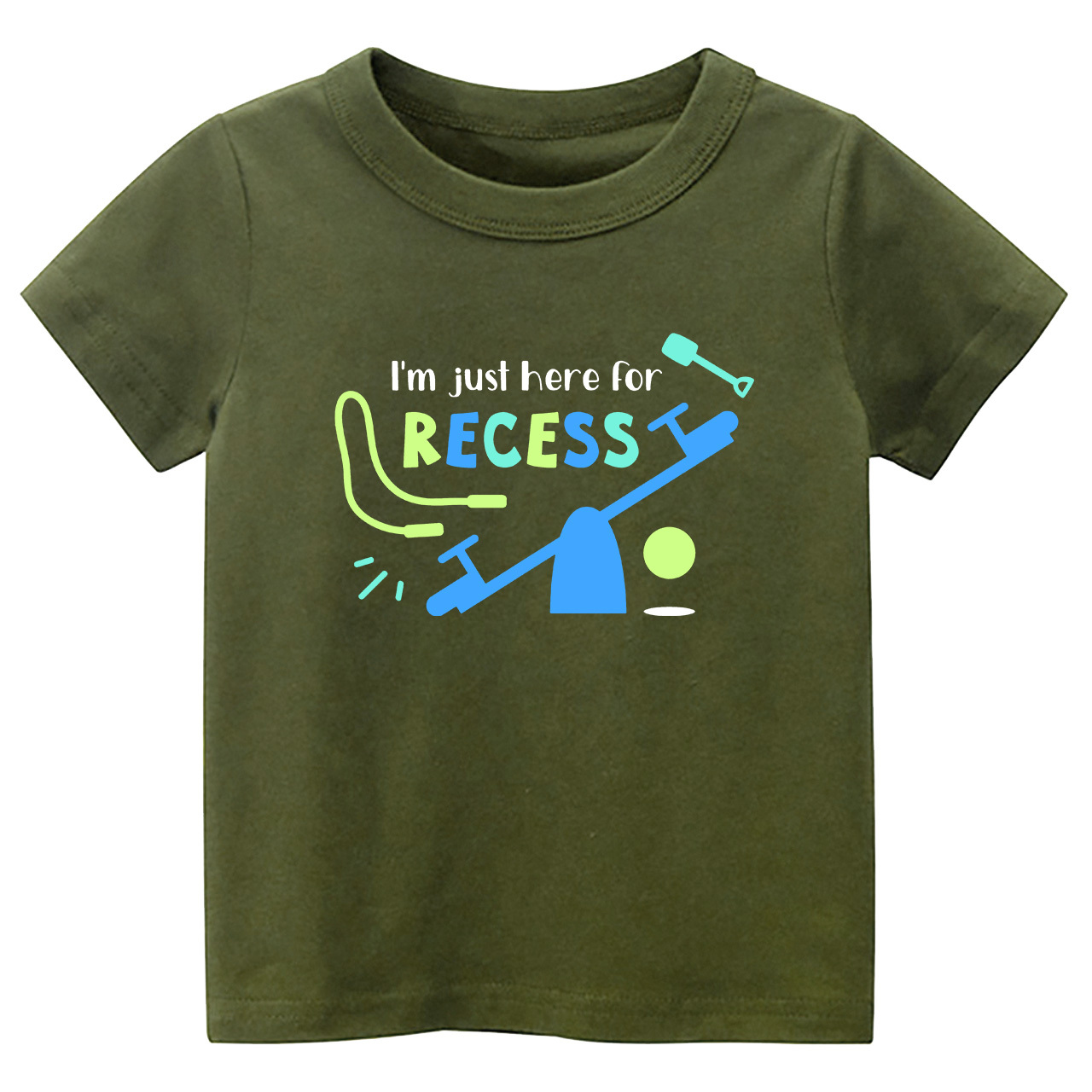 I'm Just Here for Recess School T-shirts