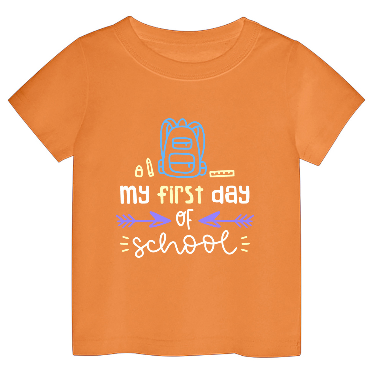 My First of School Funny Presents Kids T-shirts