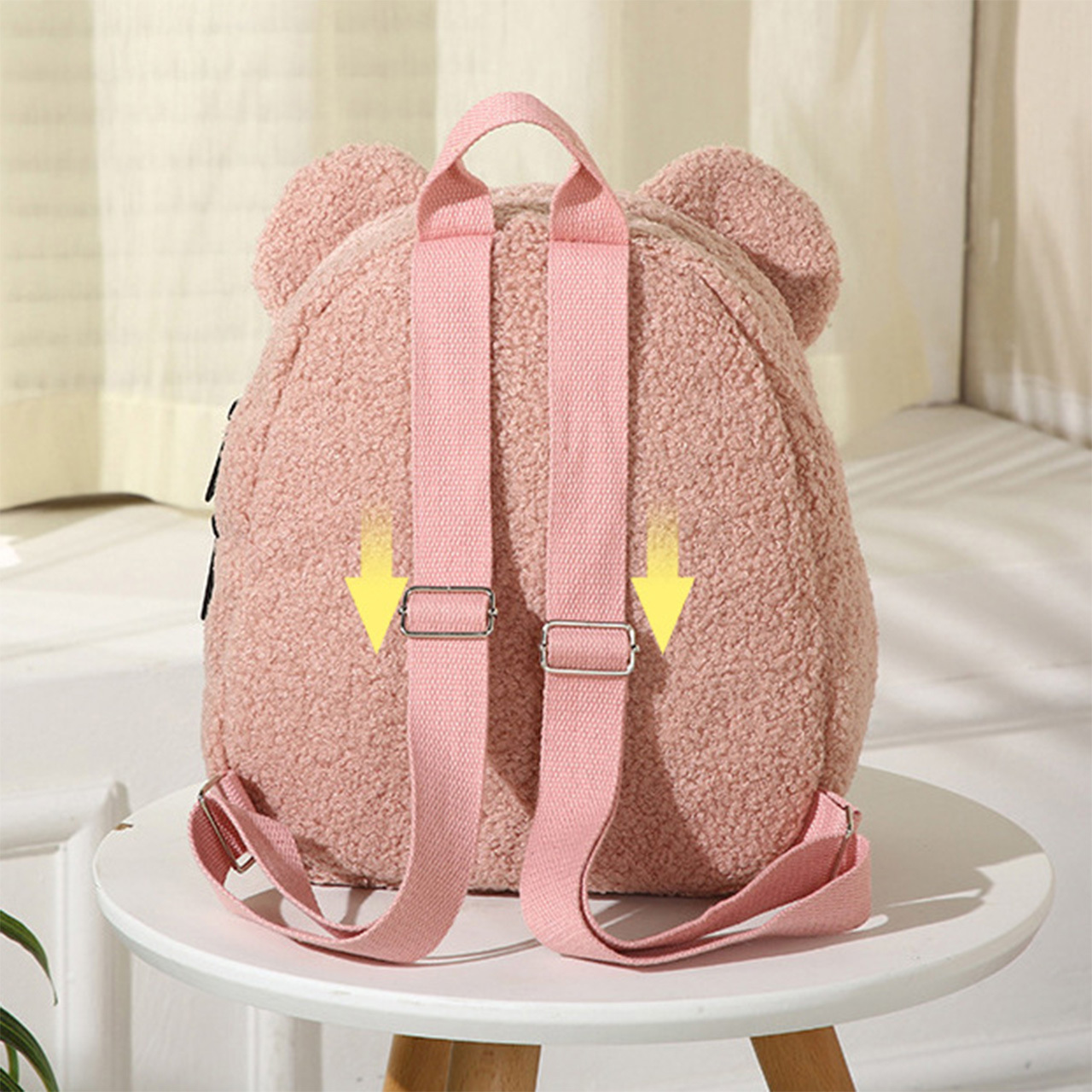 Personalized Embroidered Bear Preschool Backpack