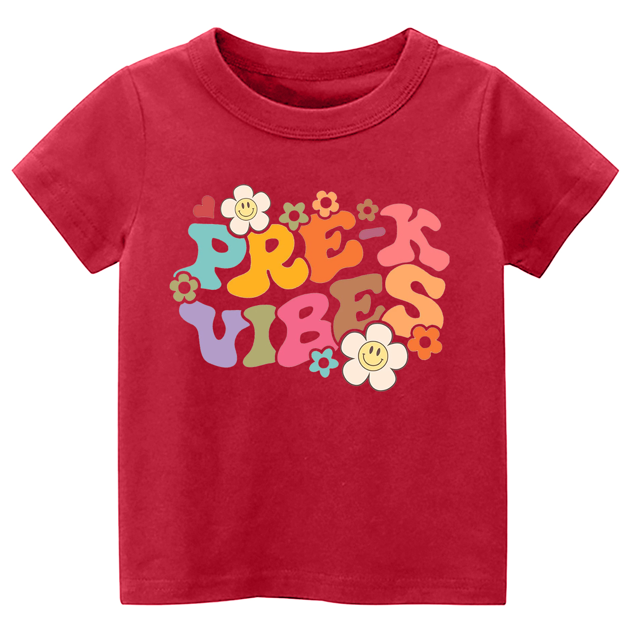 Retro PRE-K Vibes Back To School Shirt For Kids