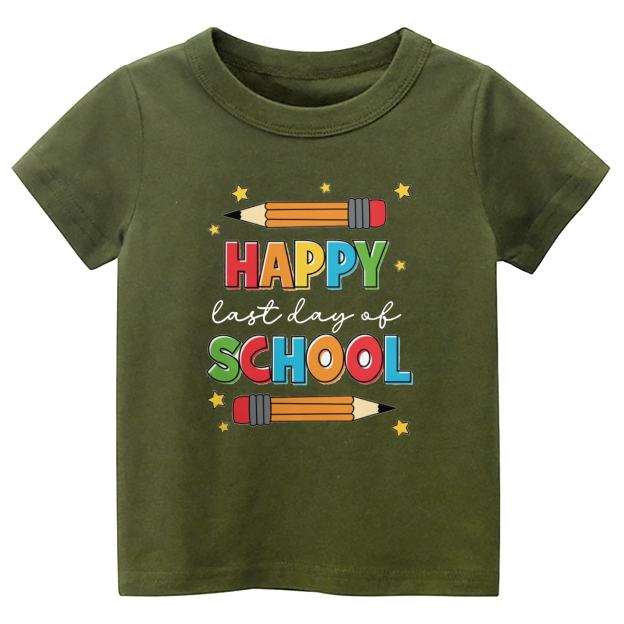 Happy Last Day Of School Toddler Shirt