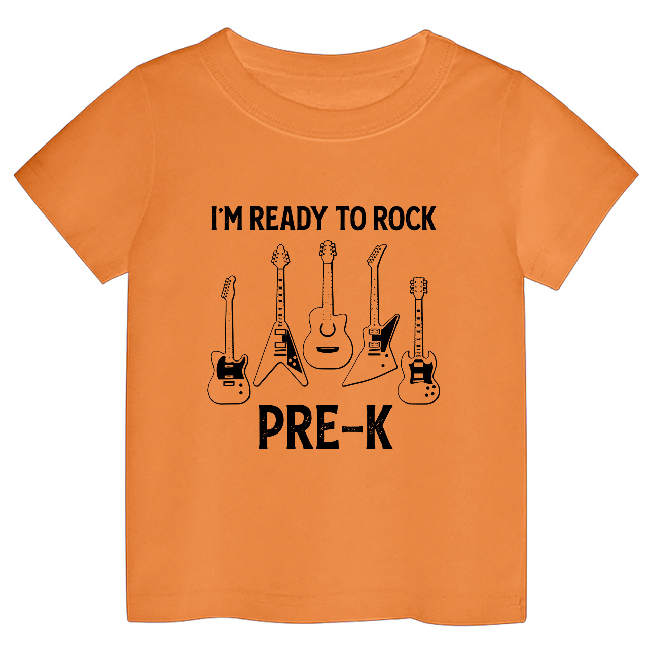 Personalized Kids Funny School T-Shirt Ready To Rock
