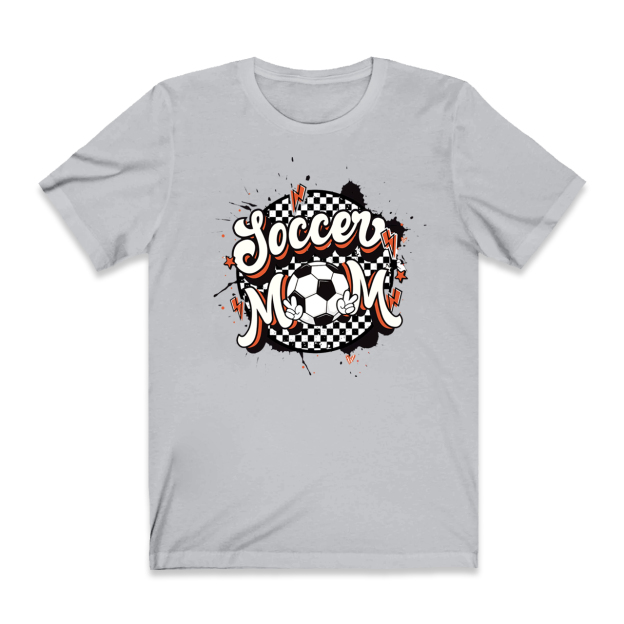 Soccer Leopard Game Day Mom Shirt