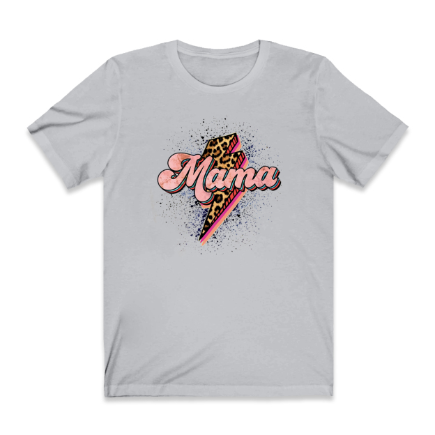 Leopard Momlife Mama Shirt