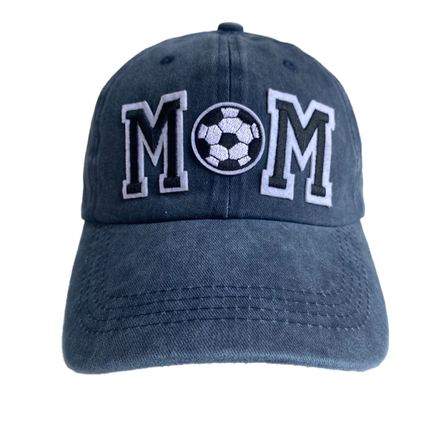 Soccer Mom Letter Embroidered Baseball Caps