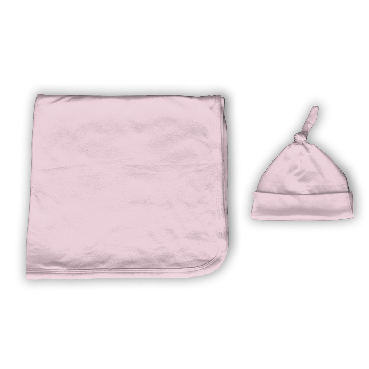 Elegant Light Pink Hospital Swaddle&Hat Set SaleBeepumpkin™