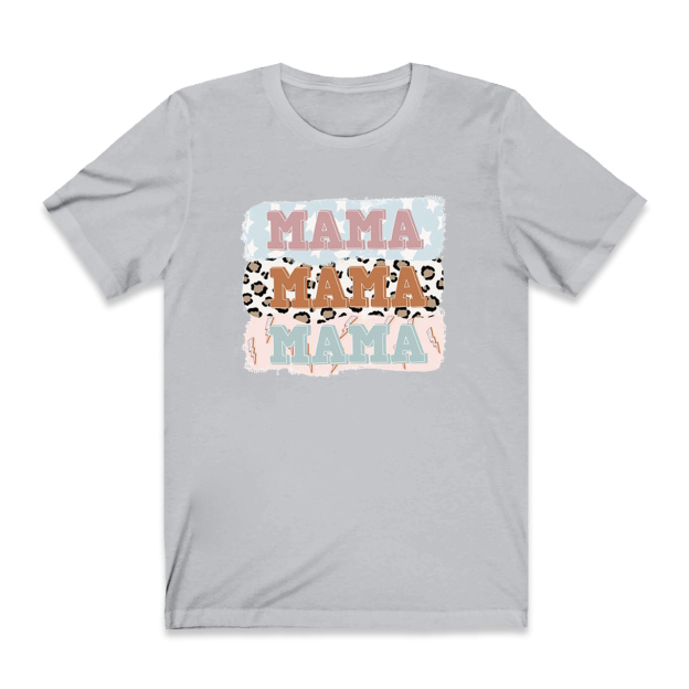 Vintage Stitching Mom Shirts