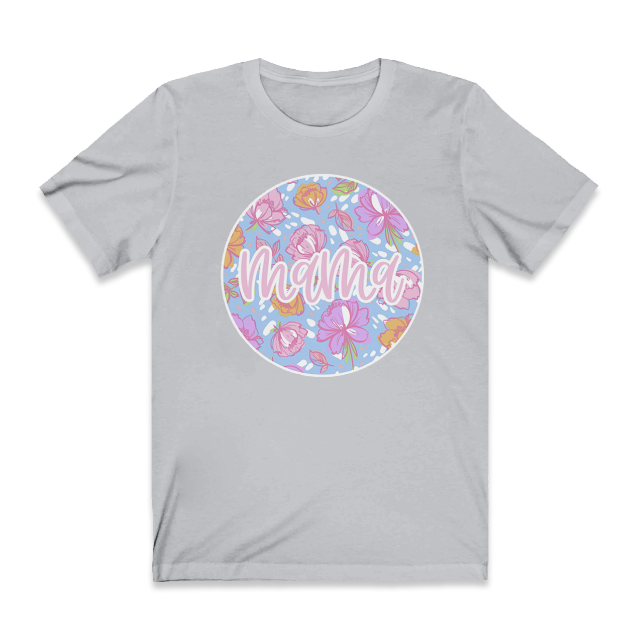 Bright Flowery Mom Shirt