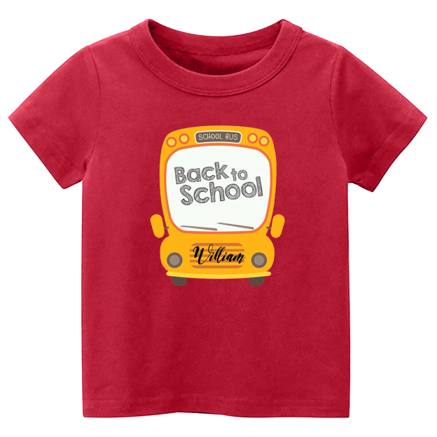 Personalized Bus Driver Back To School Shirt