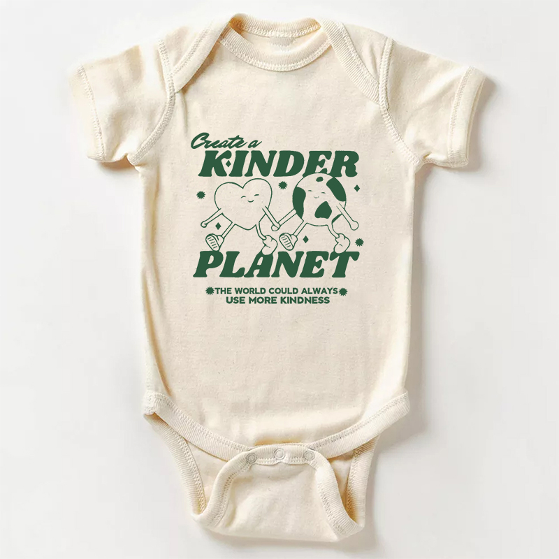 Create A Kinder Planet Baby Bodysuit
