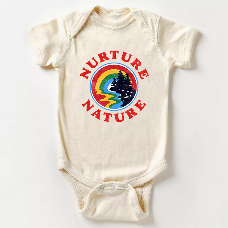 Nurture Nature Earth Day Baby Bodysuit