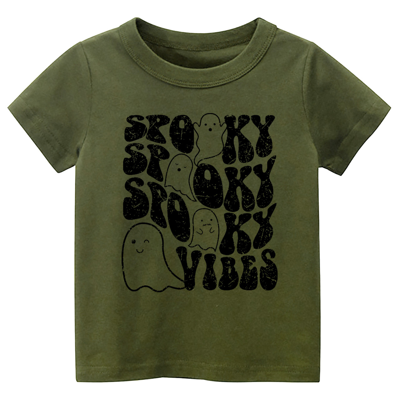 Spooky Vibes Retro Toddler Shirt