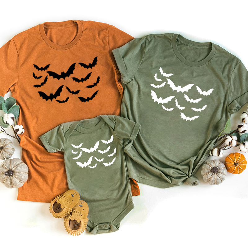 Halloween Bat Family Party Matching Shirt