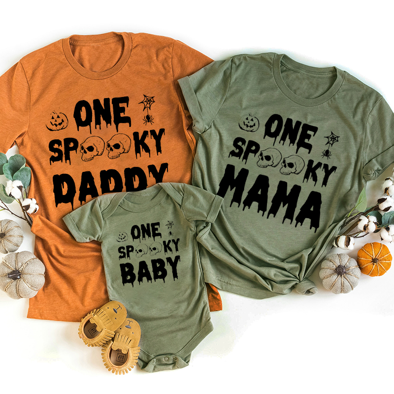 One Spooky Family Shirts For Halloween