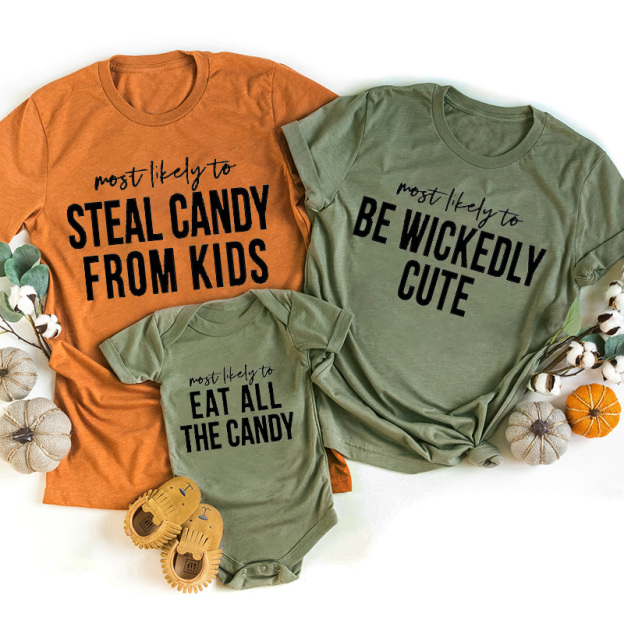 Family Shirts Most Likely To Halloween Party
