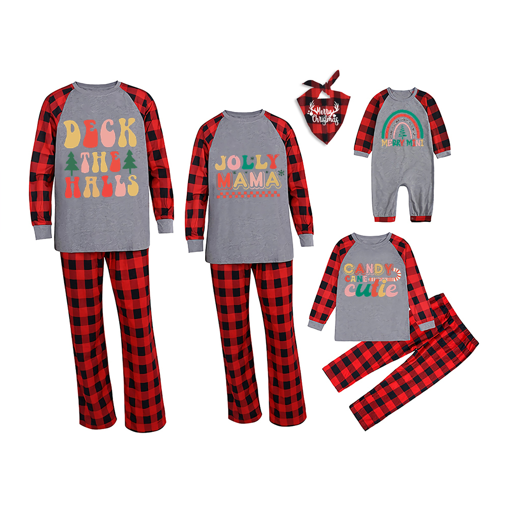 Deck The Halls Christmas Family Matching Pajamas