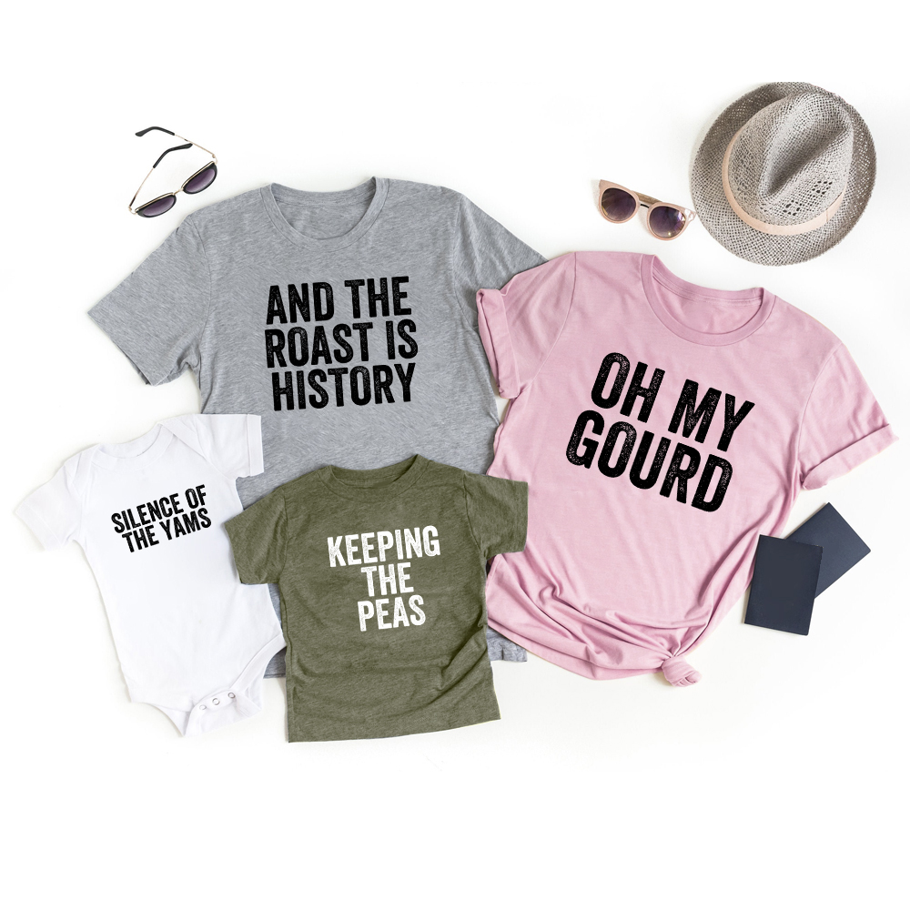 Oh My Gourd Family Matching Shirts