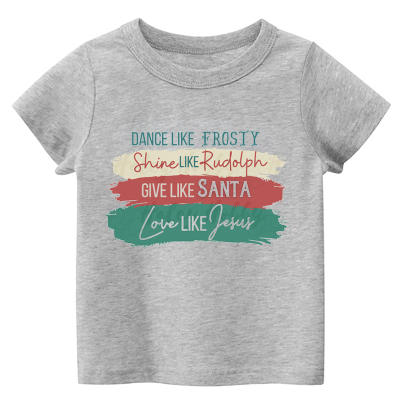 Love Like Jesus Toddler Christmas Shirt
