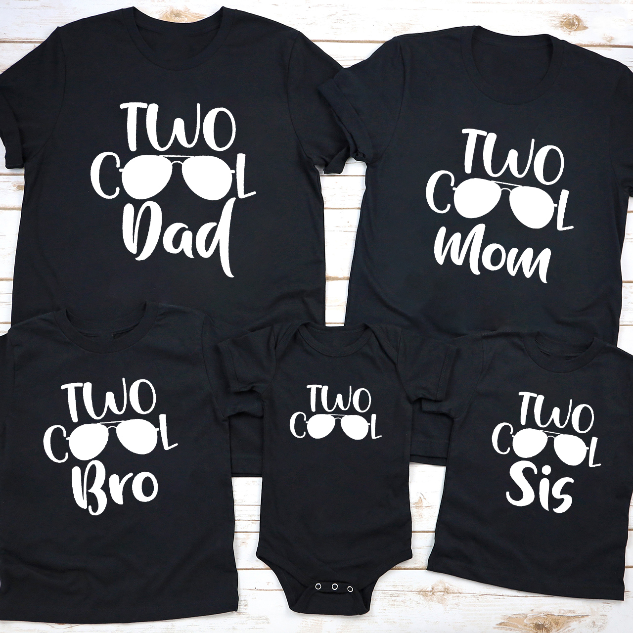 Two Cool Group Family Matching Shirt