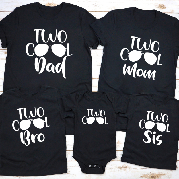 Two Cool Group Family Matching Shirt