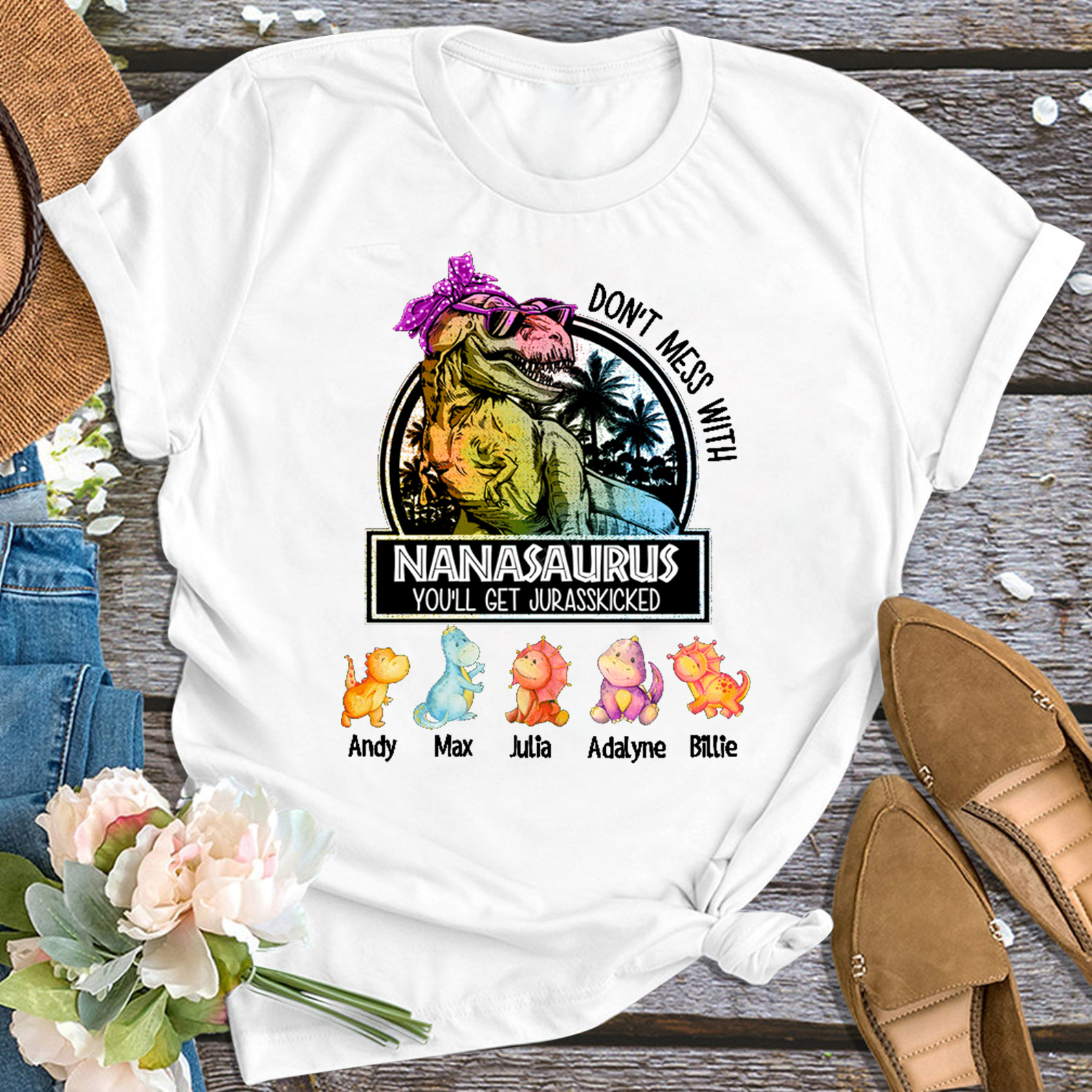 Don't Mess With Grandma Personalized Shirt