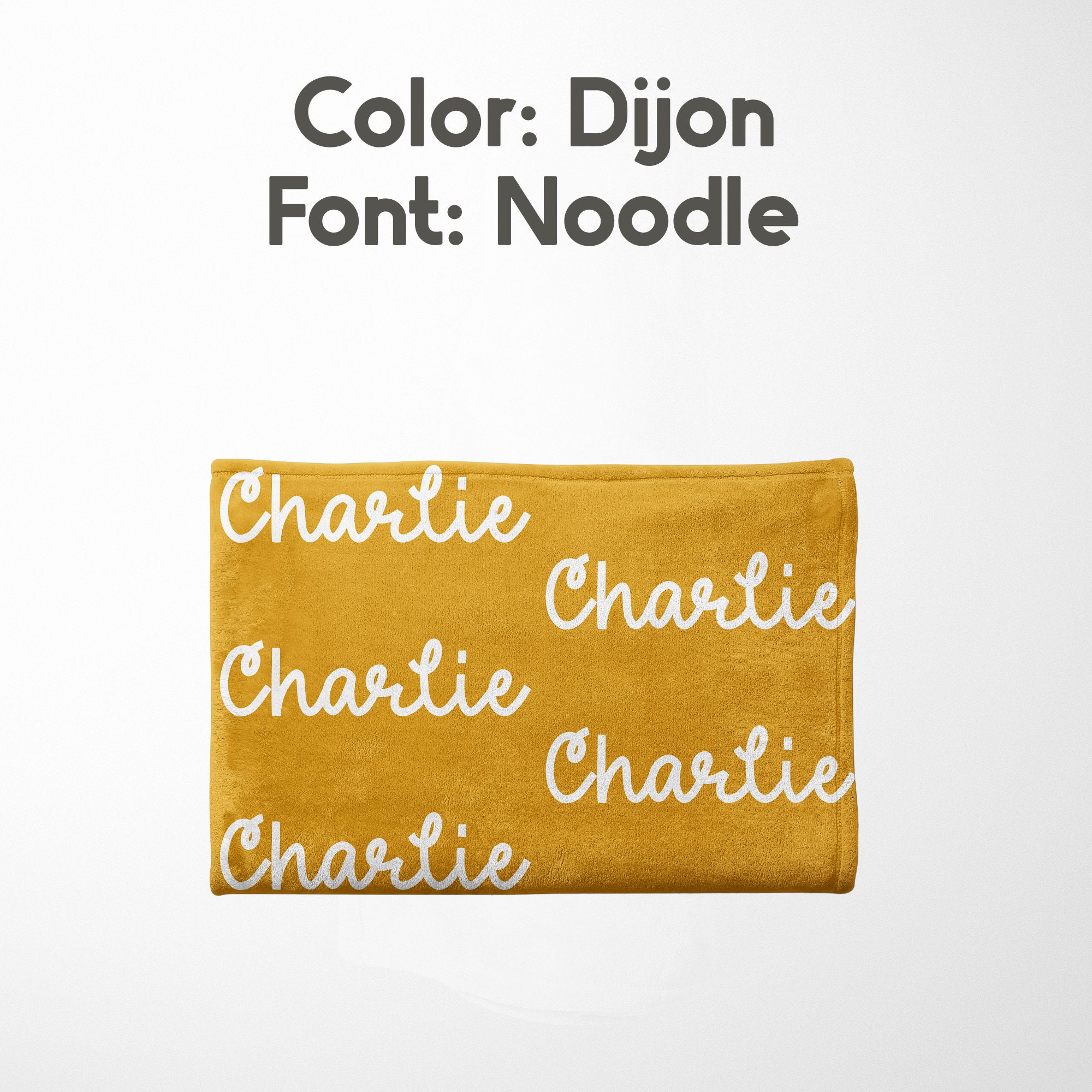 Cozy&Warm Personalized Baby Blanket