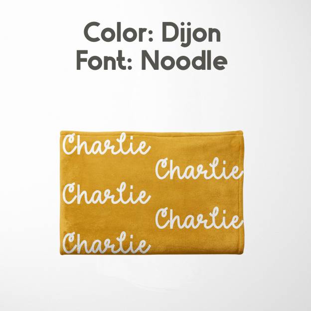 Cozy&Warm Personalized Baby Blanket