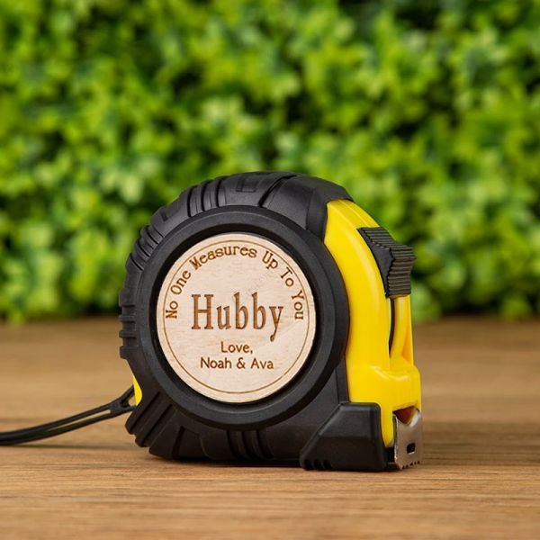 Matching Personalized Tape Measure (No One Measures Up)