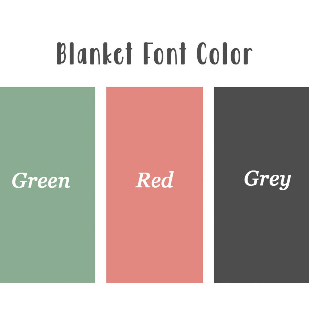 Personalized Name Pink Flower Blanket