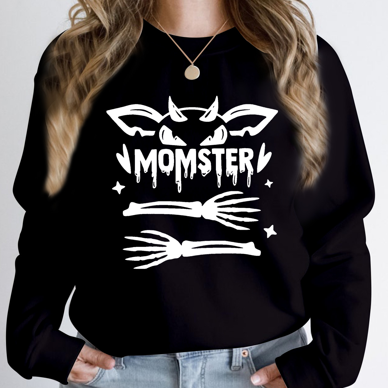 Halloween Momster Sweatshirt