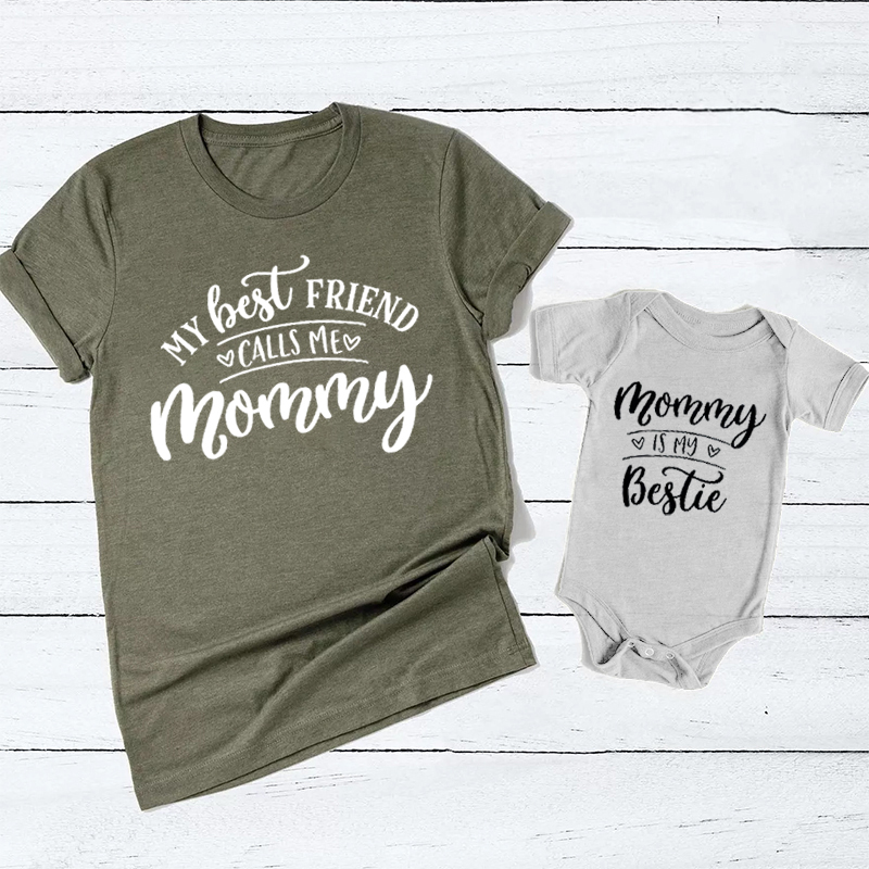 Mommy is My Bestie Mom&Me Shirt
