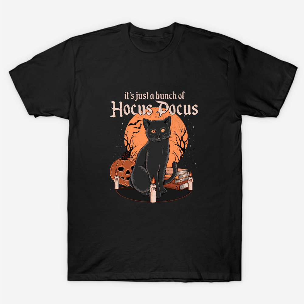 Black Cat Halloween Family Shirts