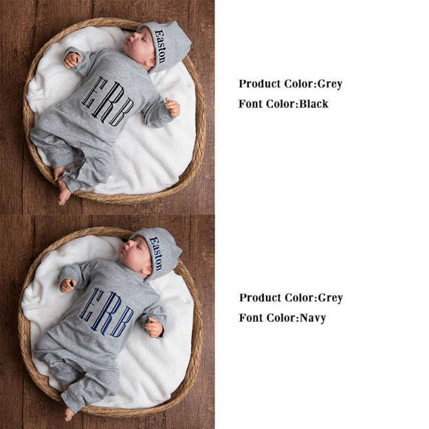 Personalized Baby Rompers (Initials)