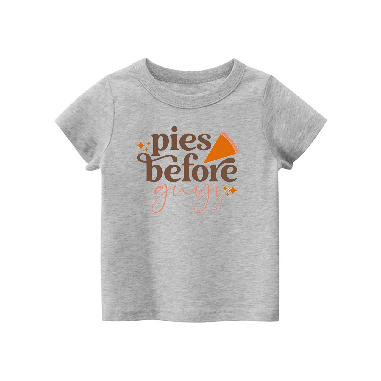 Pies Before Guys Kids Thanksgiving T-shirt