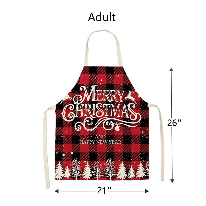 Nine Trees Christmas Apron Sets For Adult&Kids SaleBeepumpkin™
