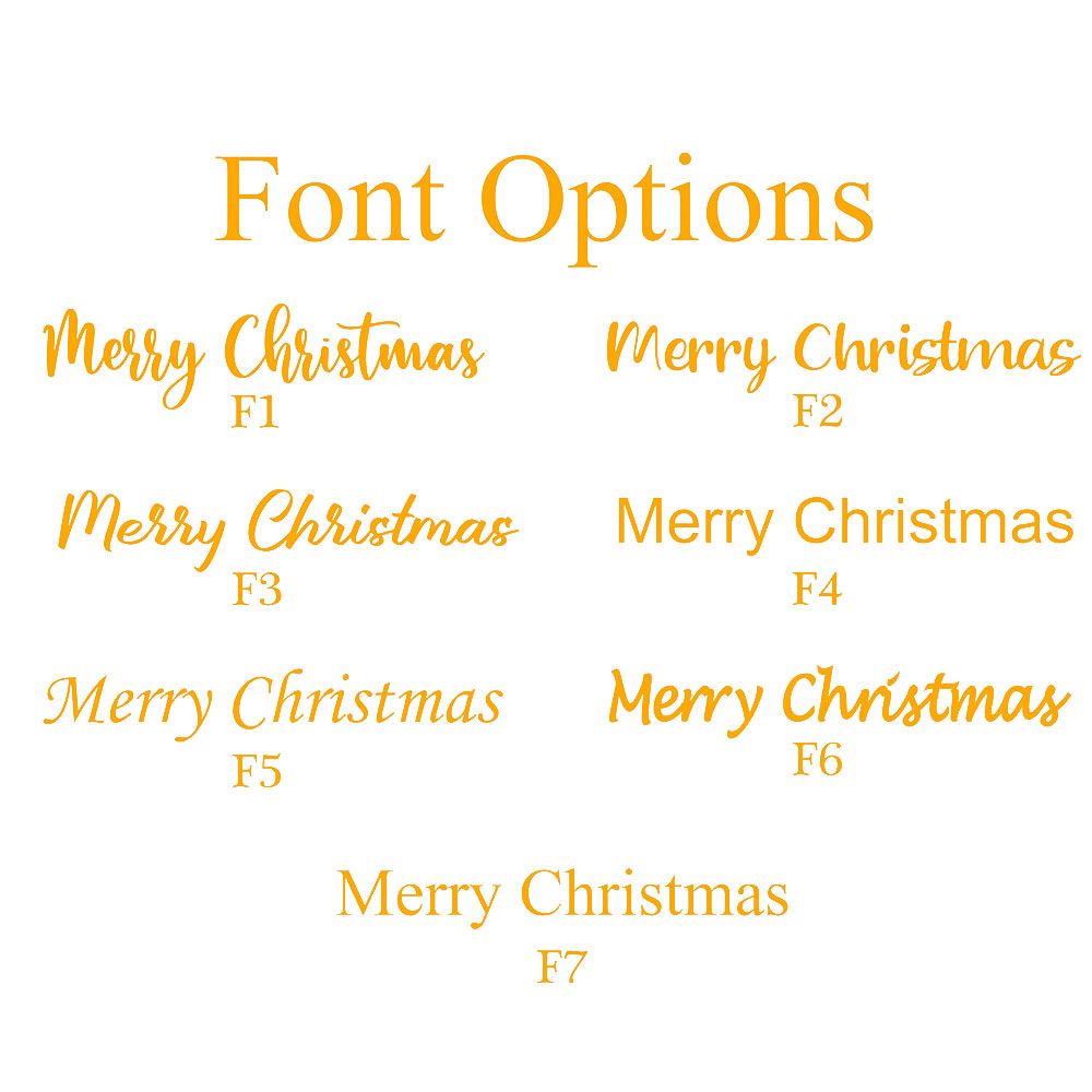 Personalized 4 Colors Christmas Woolen Stockings 