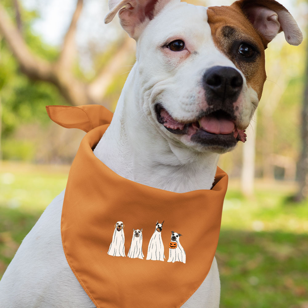 Halloween Ghost Dog Shirt