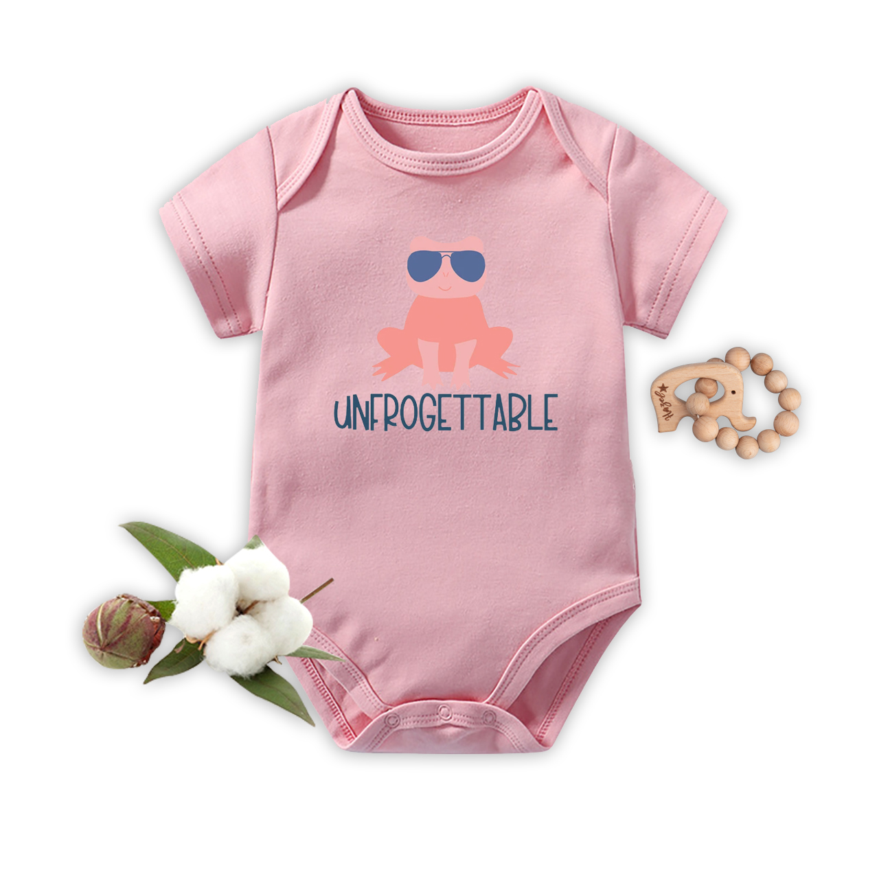Unforgettable Frog,Baby Bodysuit