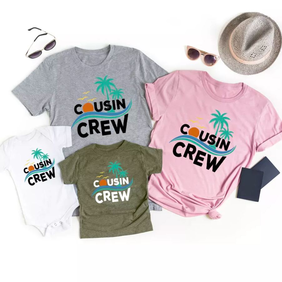Beach Vacation Matching Cousin Shirt