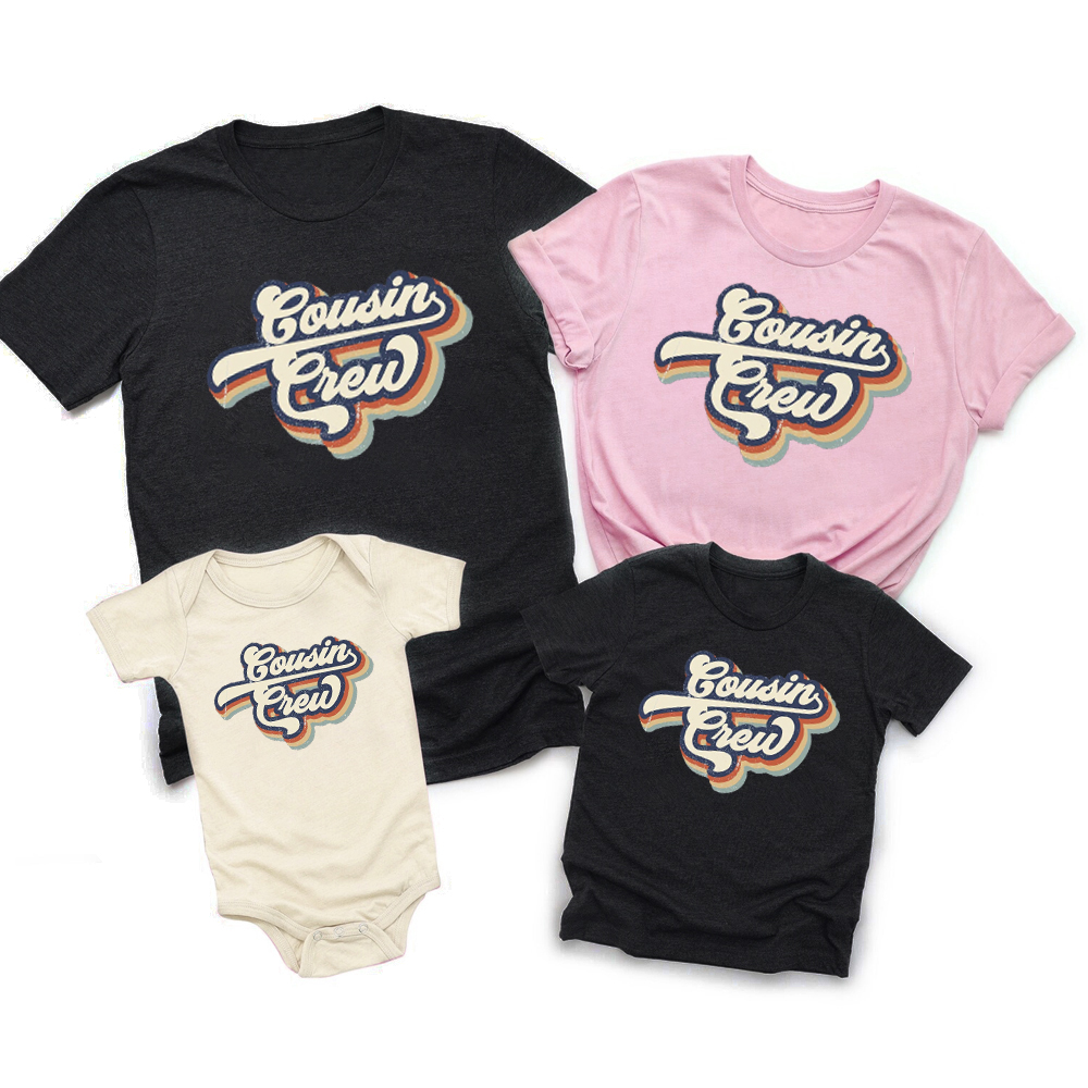 Retro Beach Vacation Family Matching Shirts