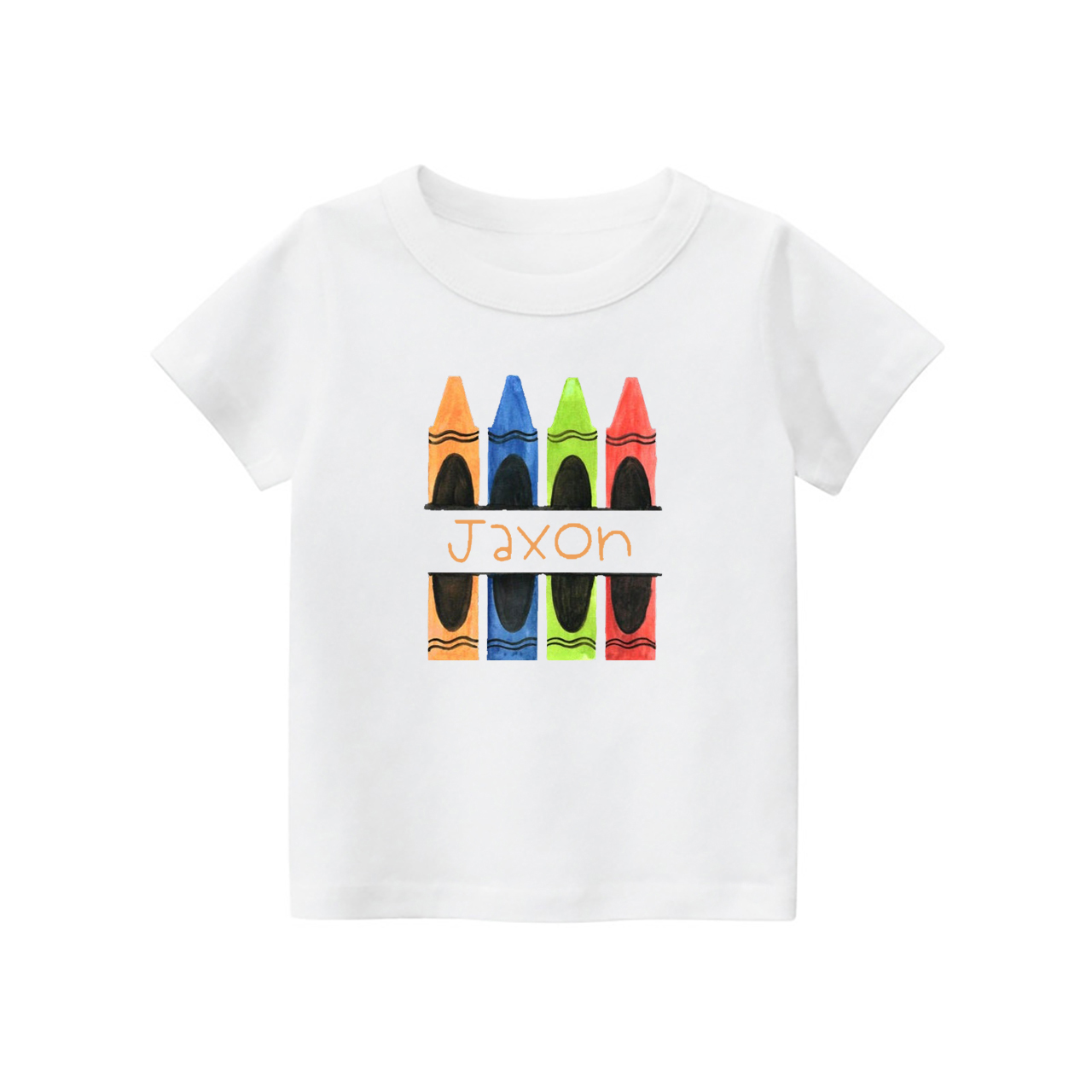 Personalized Colored Pencils Name T-Shirts