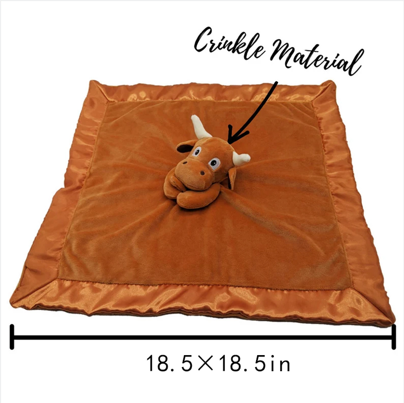 Personalization Baby Rabbit Lovey Security Blanket